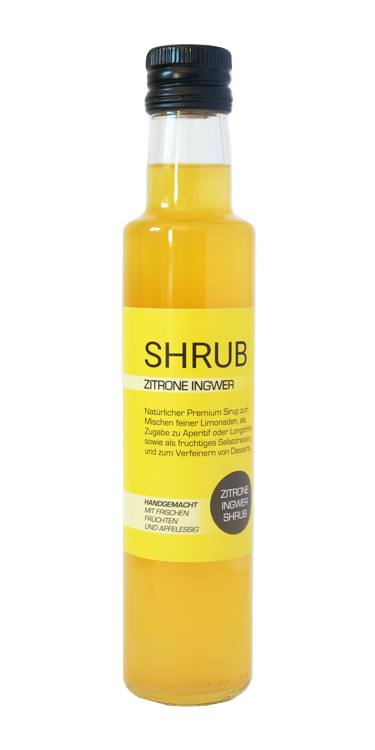 Shrub Ingwer Zitrone